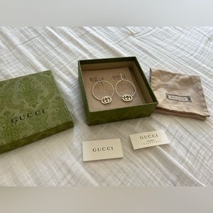 Gorgeous & RARE Gucci Silver Earrings
